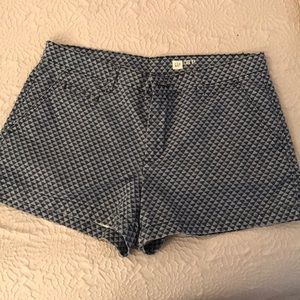 Blue and white Gap shorts